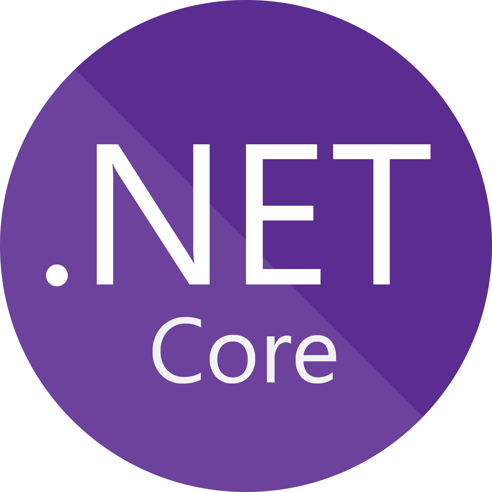 Logo de dotnet Core.